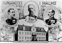 Picture af kort om trekonger møde i Malmø