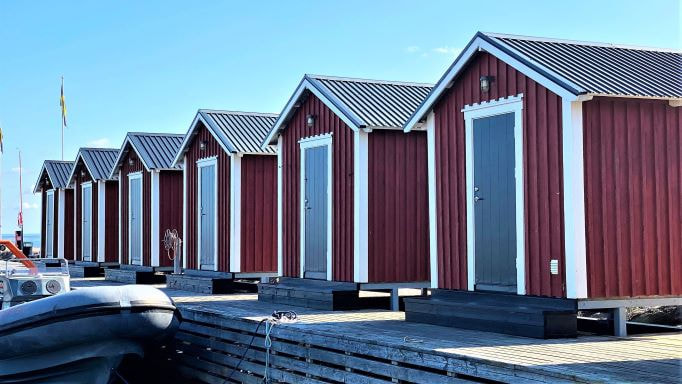 Picture havnen i Båstad af Kenneth Bo Jørgensen