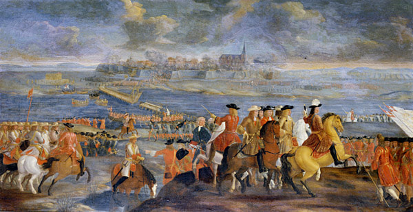 Picture af maleri af generobringen af Skåne