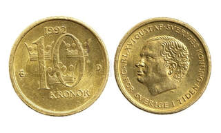 Picture af svensk ti-krone