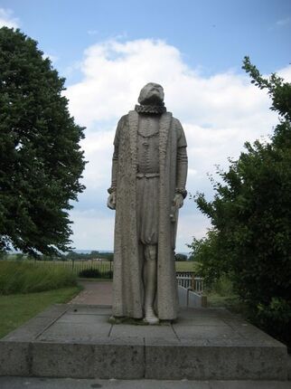 Picture af statue af Tycho Brahe