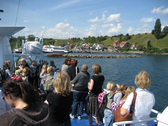 Picture af ankomst med skib til Ven